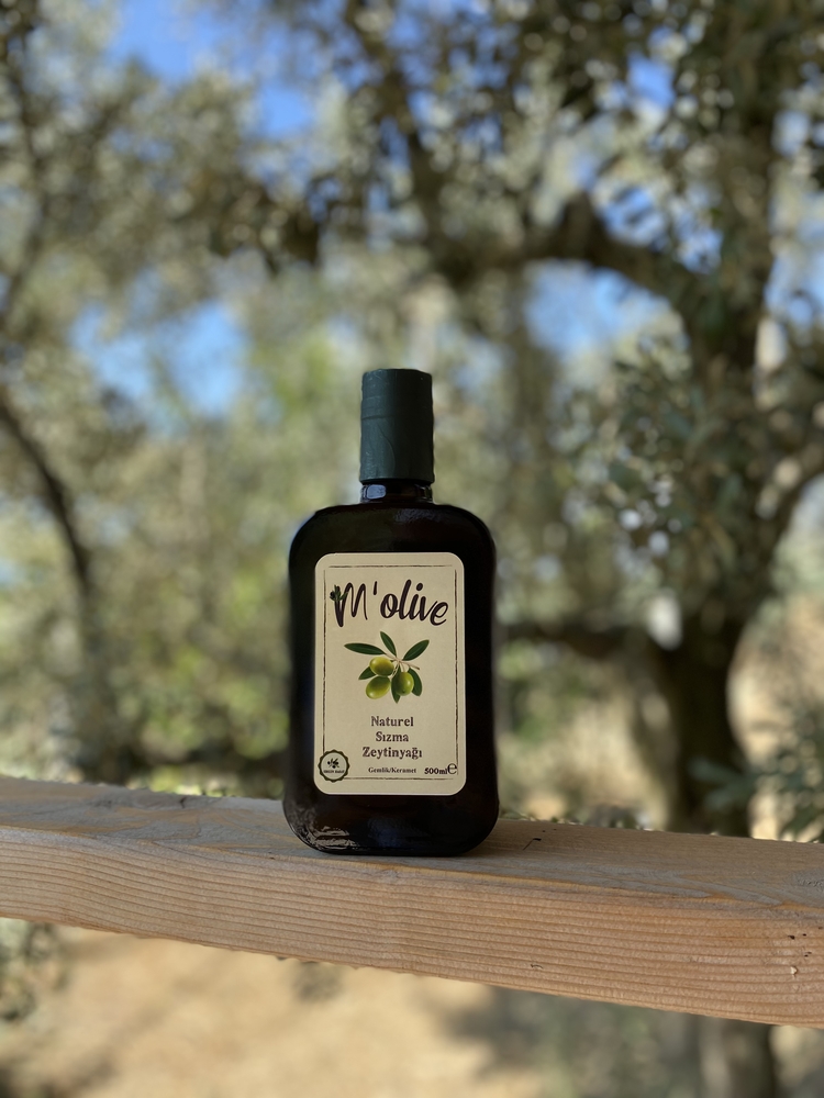 M'olive Naturel Sızma Zeytinyağı 500ml Erken Hasat Soğuk Sıkım