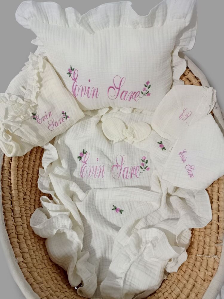 Laleli Çiçekler Midi Set