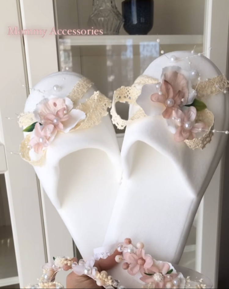 Tek sıra Soft Pembe Anne Tacı