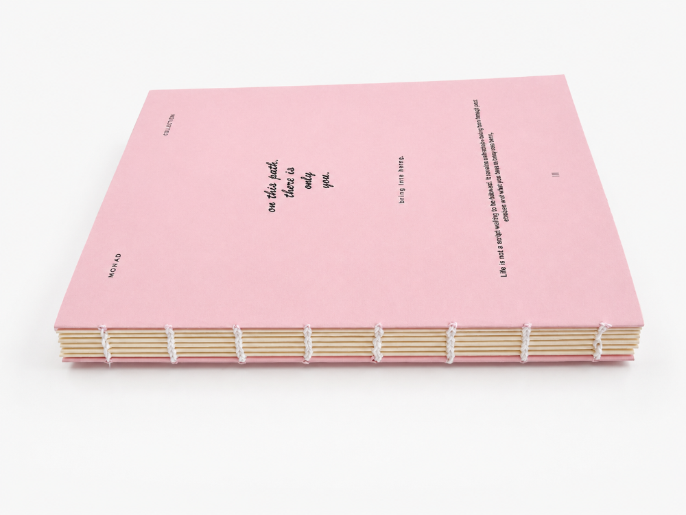 MONAD Aletheia ''There Is Only You'' - El Yapımı A5 Koptik Dikişli Defter