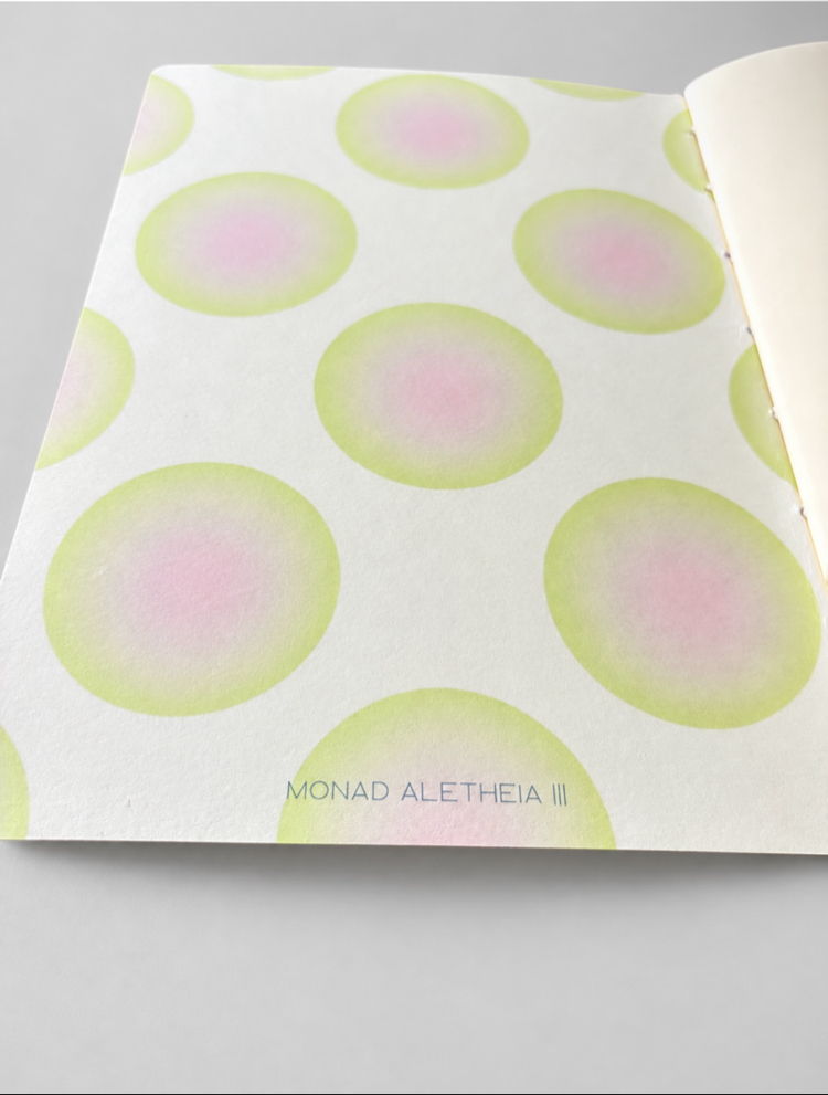 Duygular Serisi — Sarı El Yapımı Defter | MONAD Aletheia
