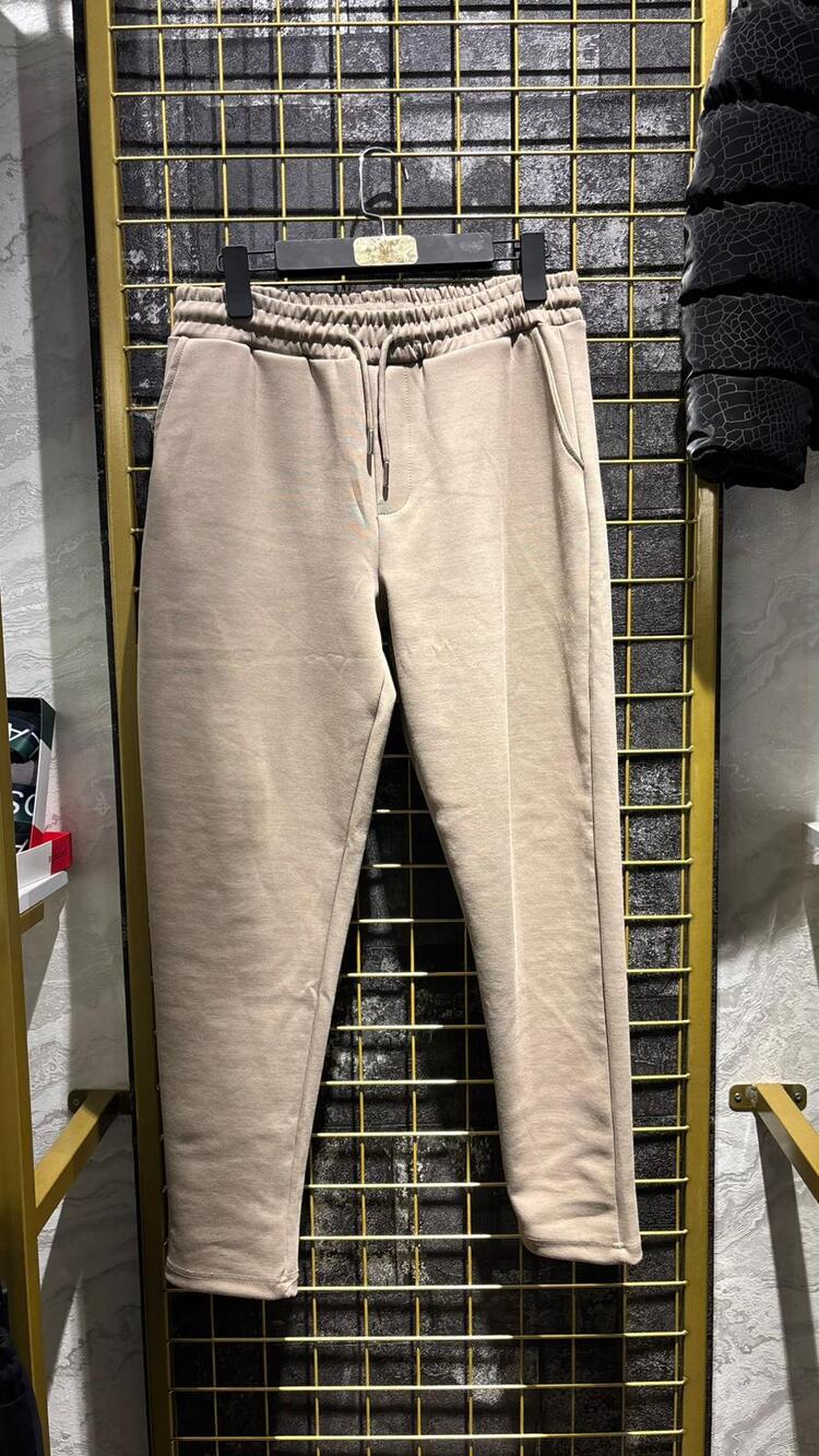 Bej rengi Jagger pantolon