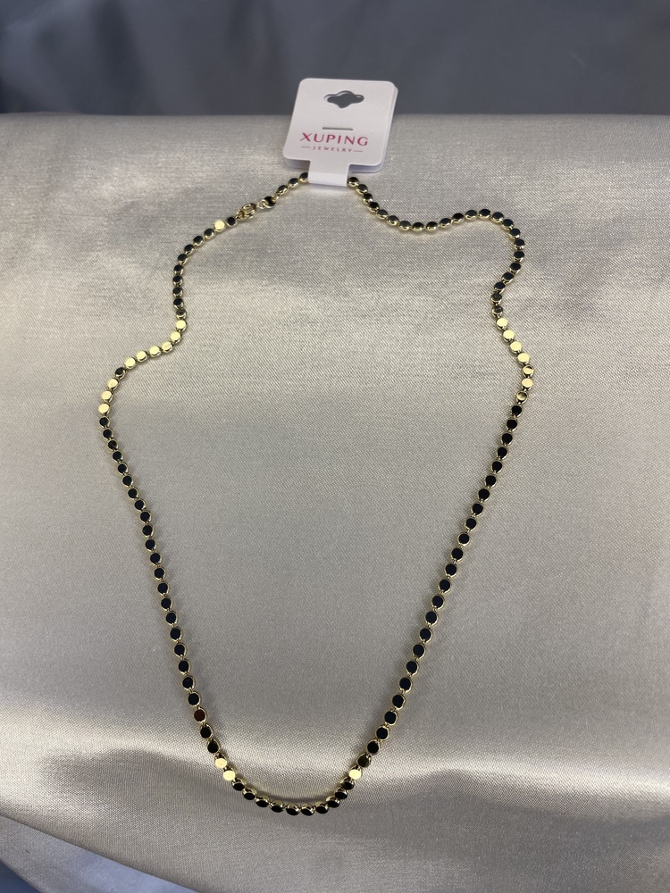 Gold Ezme Boncuklu Kolye