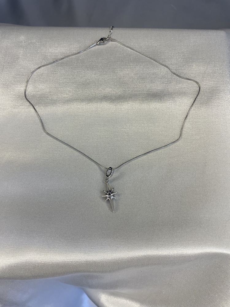 Silver Yıldız Kolye