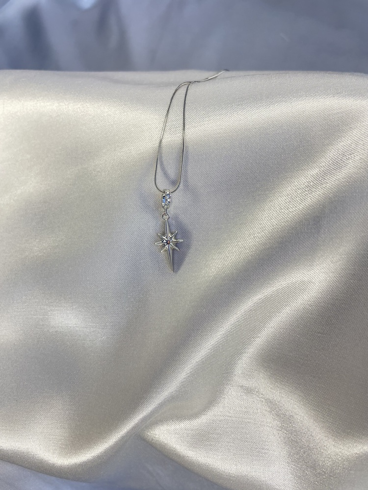 Silver Yıldız Kolye