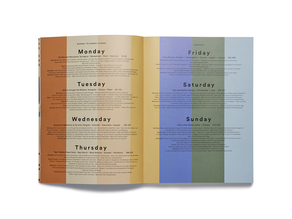 Monday to Sunday Athens (Delivery within Turkey)