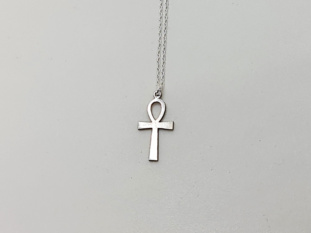 Ankh Gümüş Kolye
