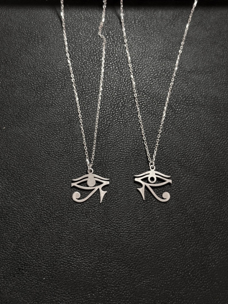 Ra & Horus'un Gözü Gümüş Kolye