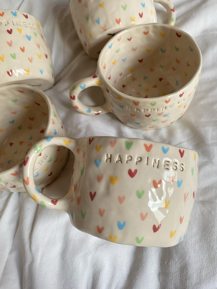 Happiness Handmade Mug