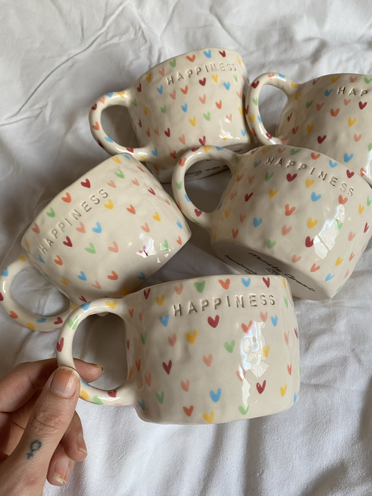 Happiness Handmade Mug