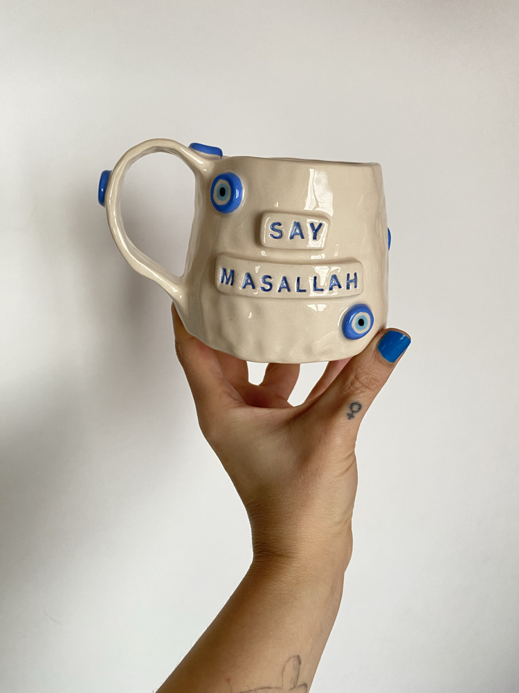 “Say Masallah” Handmade 3D Mug