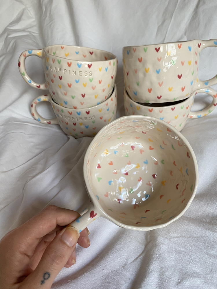 Happiness Handmade Mug