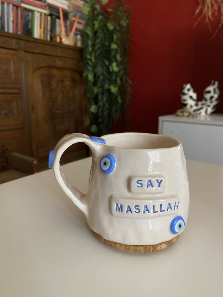“Say Masallah” Handmade 3D Mug