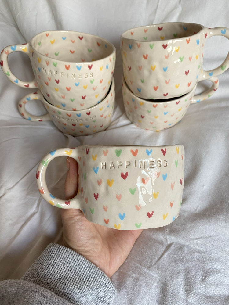 Happiness Handmade Mug
