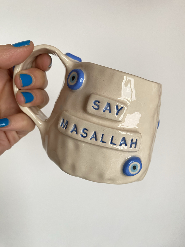 “Say Masallah” Handmade 3D Mug