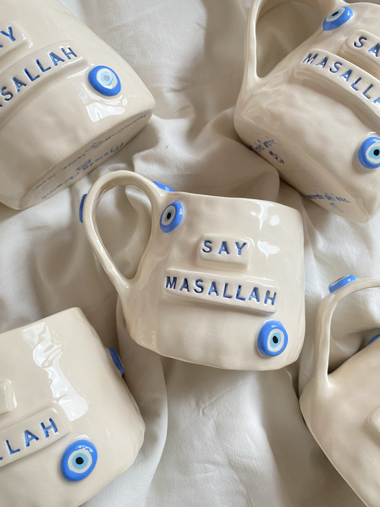 “Say Masallah” Handmade 3D Mug