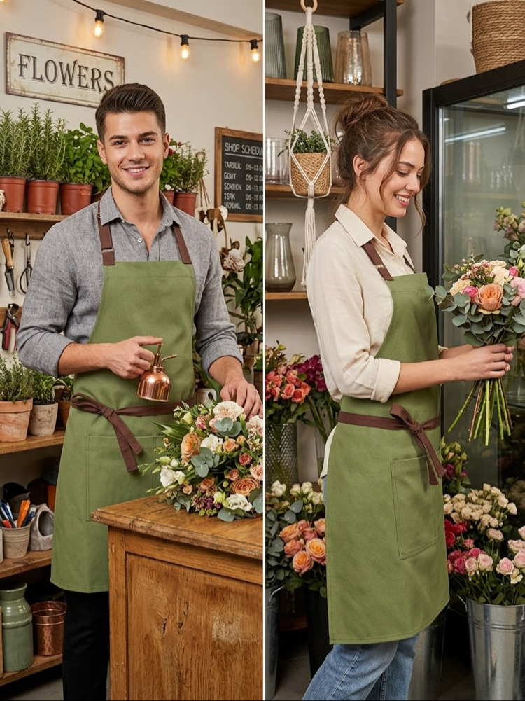 Su itici Leke tutmaz Elzem Önlük Cafe Barista Çiçekçi Aşçı Barista Servis Hobi