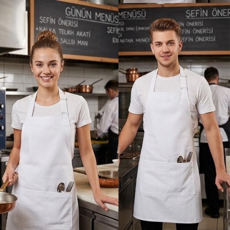 Su itici Leke tutmaz Elzem Önlük Cafe Barista Çiçekçi Aşçı Barista Servis Hobi