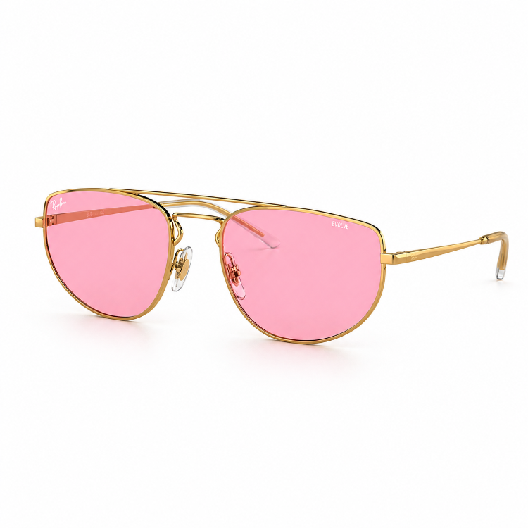Ray-Ban RB3668 001/03 Gold Unisex Güneş Gözlüğü 55-19 UV400