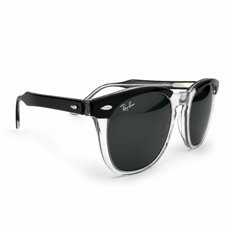 Ray-Ban RB2298 Hawkeye 1293/N9 Gri Şeffaf Unisex Güneş Gözlüğü 52-21 UV400