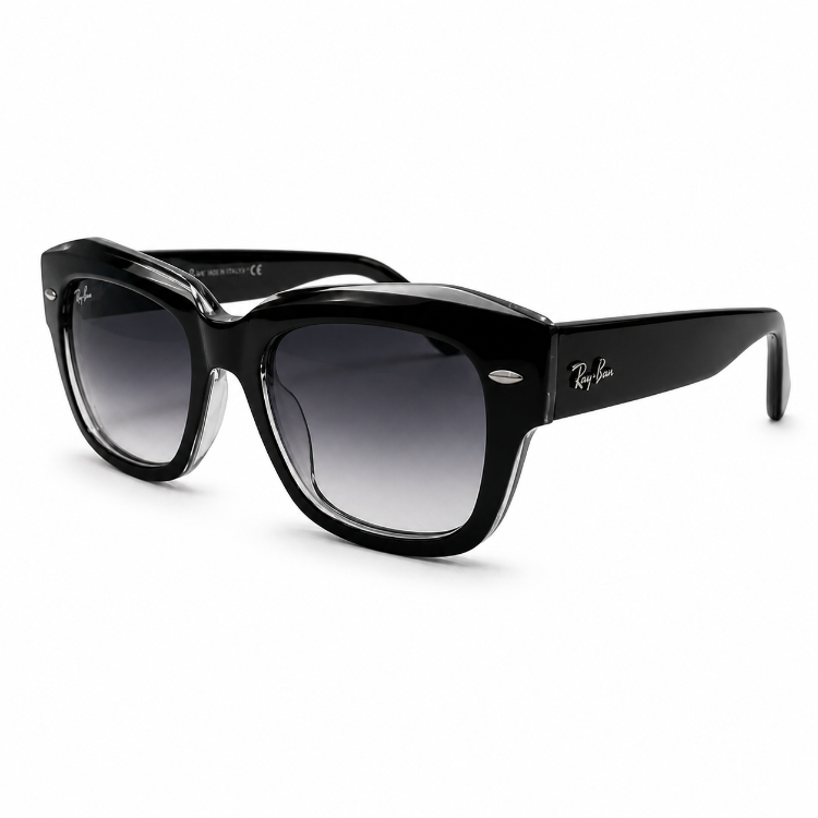 Ray-Ban RB2186 State Street 1294/3M Unisex Güneş Gözlüğü 46-22 UV400 Korumalı 