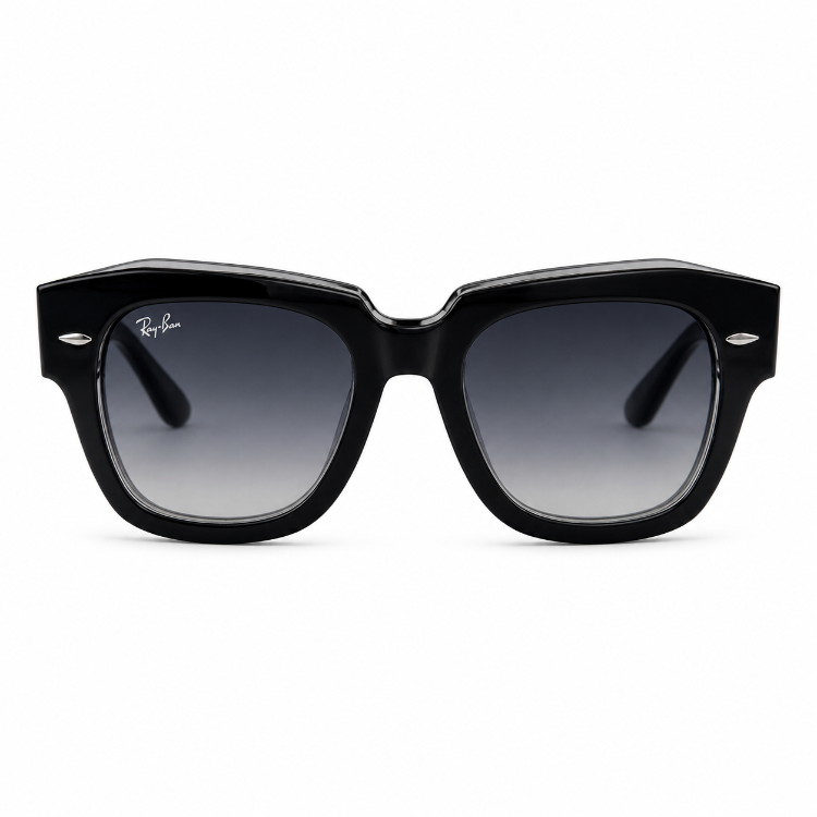 Ray-Ban RB2186 State Street 1294/3M Unisex Güneş Gözlüğü 46-22 UV400 Korumalı 