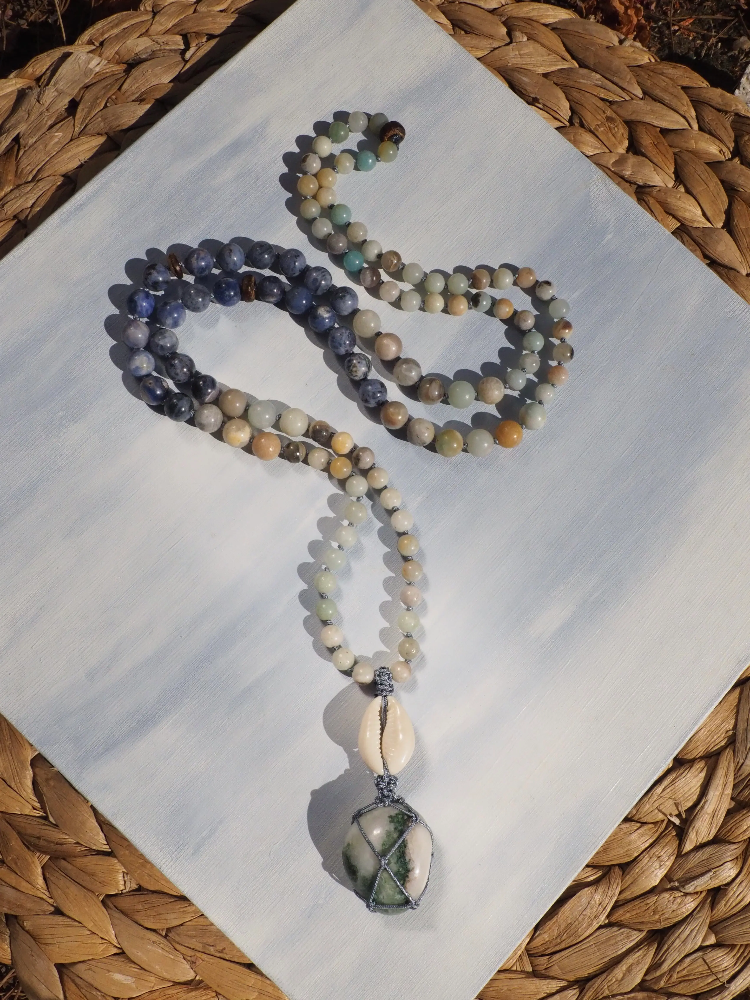 SHELL COLLECTION - Doğal Taşlı Meditasyon Tespihi