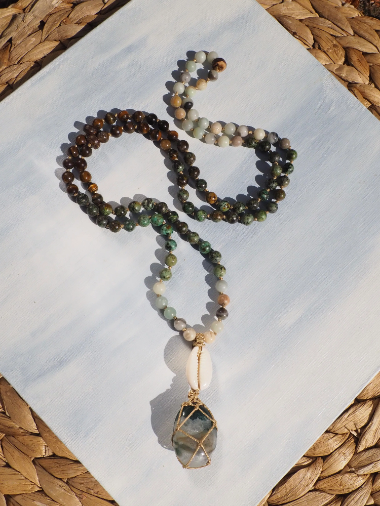 SHELL COLLECTION - Doğal Taşlı Meditasyon Tespihi