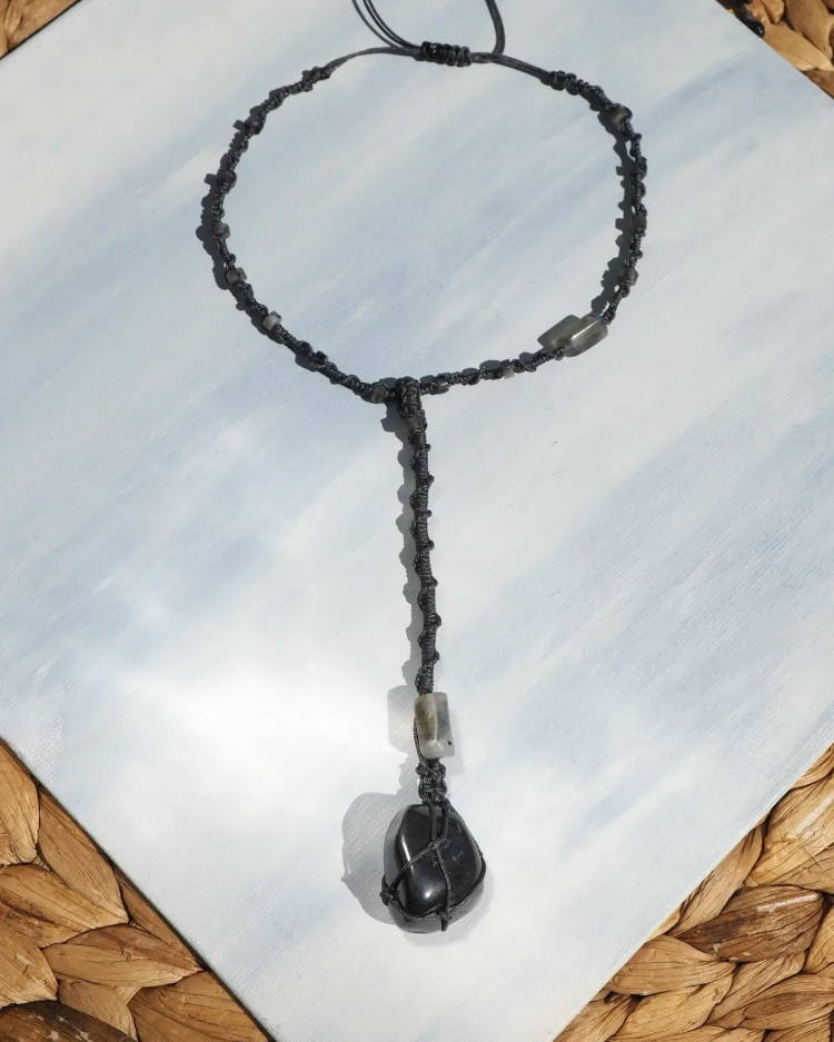 HEMATİT CHOKER - Doğal Taşlı Kolye