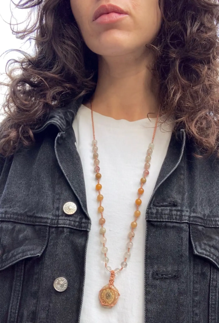 STYLE KOLYE - Doğal Taşlı Kolye