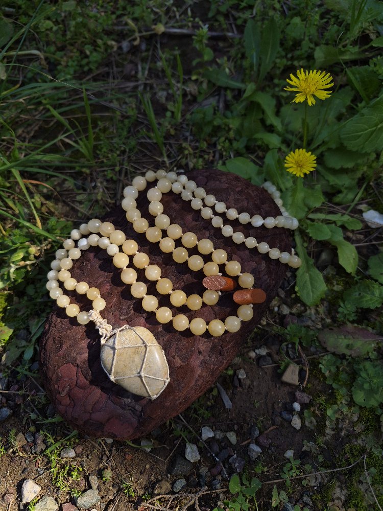 SOLAR MALA - Doğal Taşlı Meditasyon Tespihi