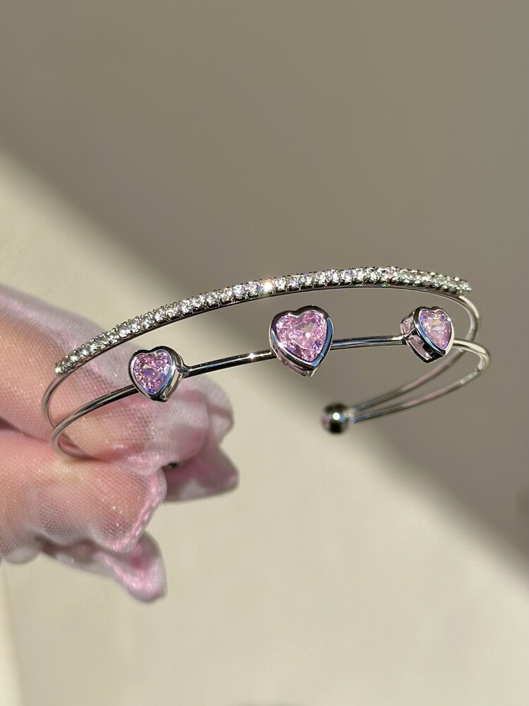 Triple heart bileklik