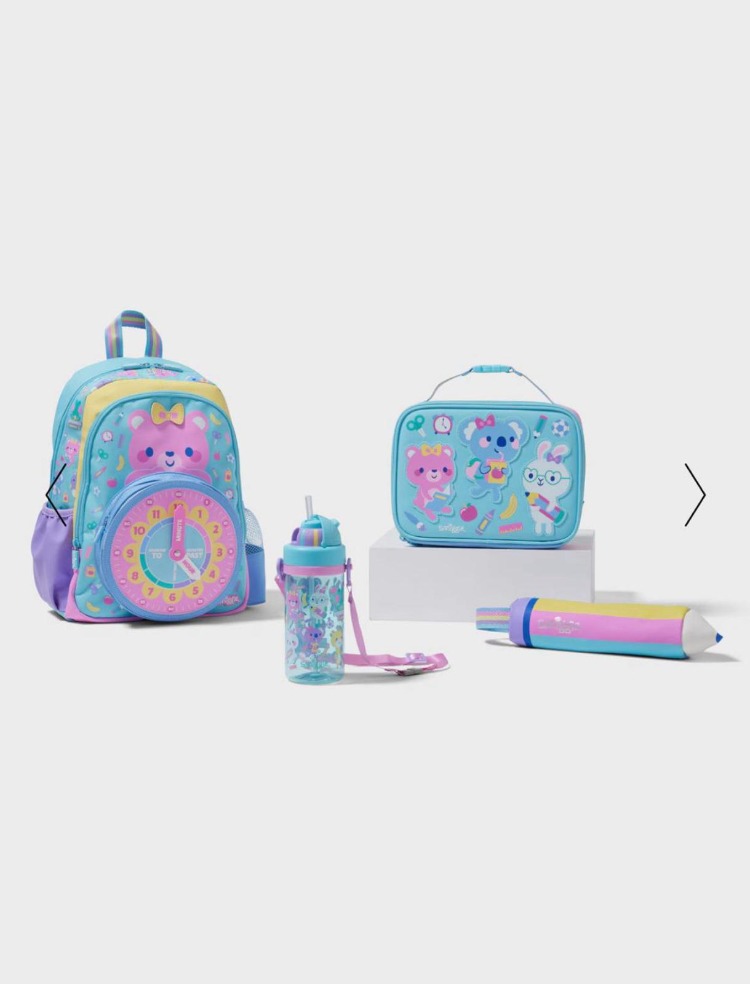 Smiggle Ready Set Go Serisi Çanta Seti