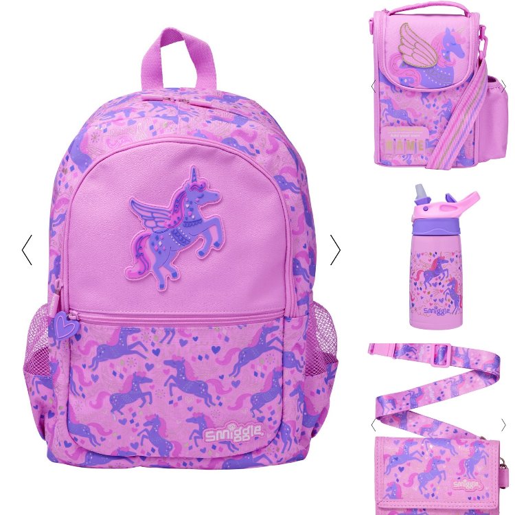Smiggle Kız Çocuk Çanta Seti