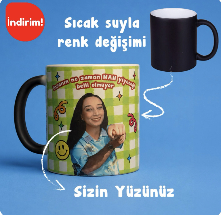 2 kişilik Sihirli Nah Kupa