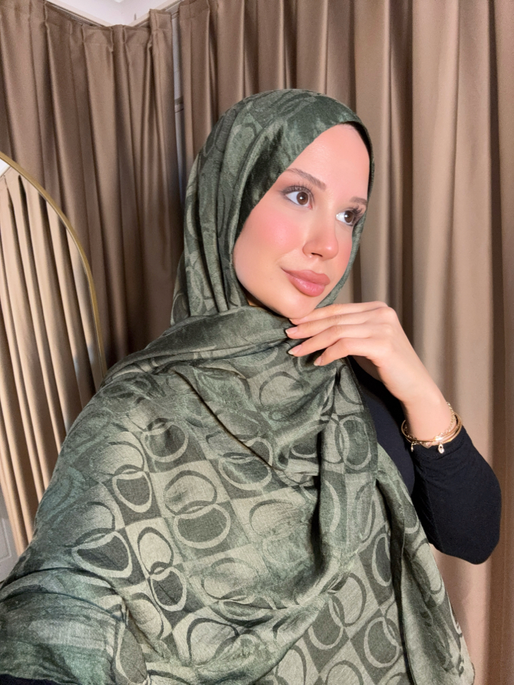 Dama Desen Naiaa Pamuk Şal