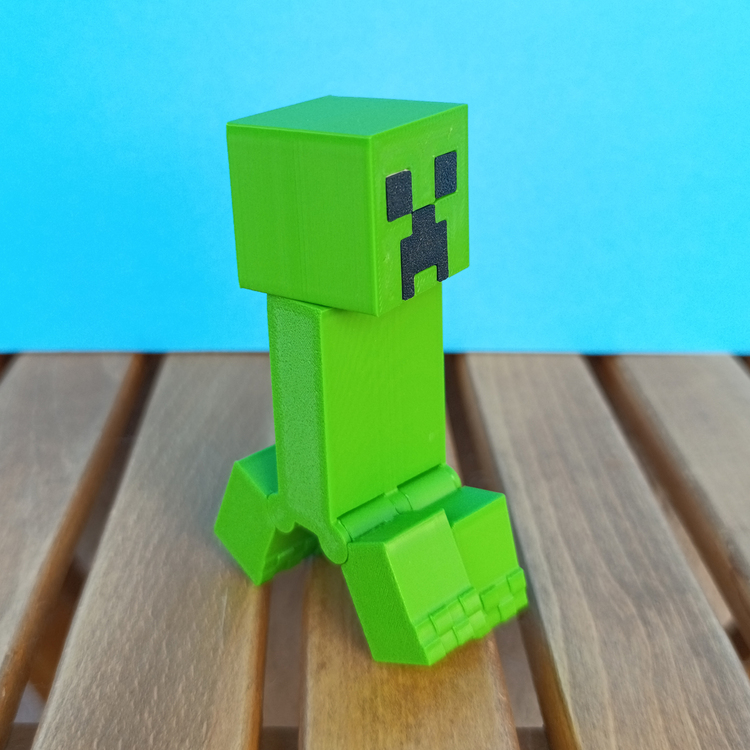 Minecraft Creeper Hareketli Figür 10 cm Koleksiyonluk Oyuncak