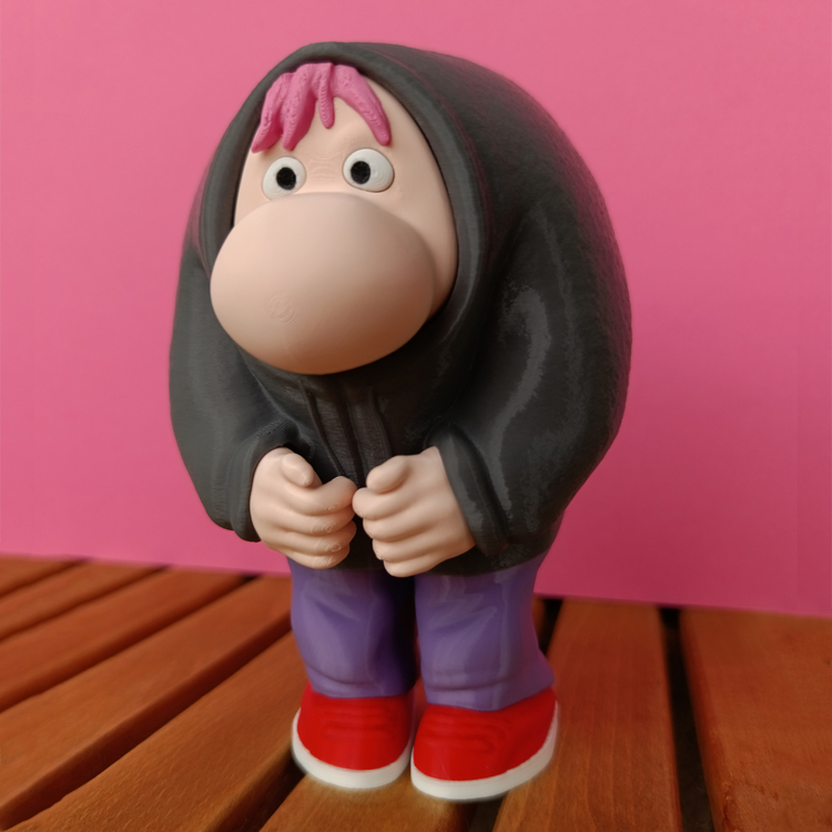 Inside Out (Ters Yüz) – Utanç Figürü | 16 cm Koleksiyonluk ve Hediyelik Dekoratif Figür