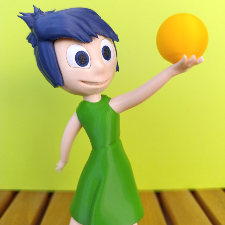 Inside Out (Ters Yüz) Neşe Karakteri Figürü – 20 cm Koleksiyonluk ve Hediyelik Figür
