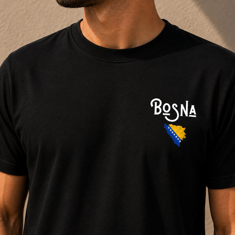 Bosna Özel Tasarım T-Shirt Erkek