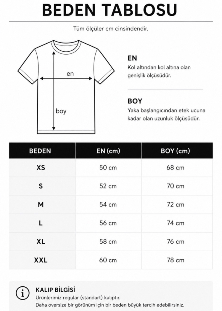 Sandzak Orta Yazılı T-Shirt Erkek