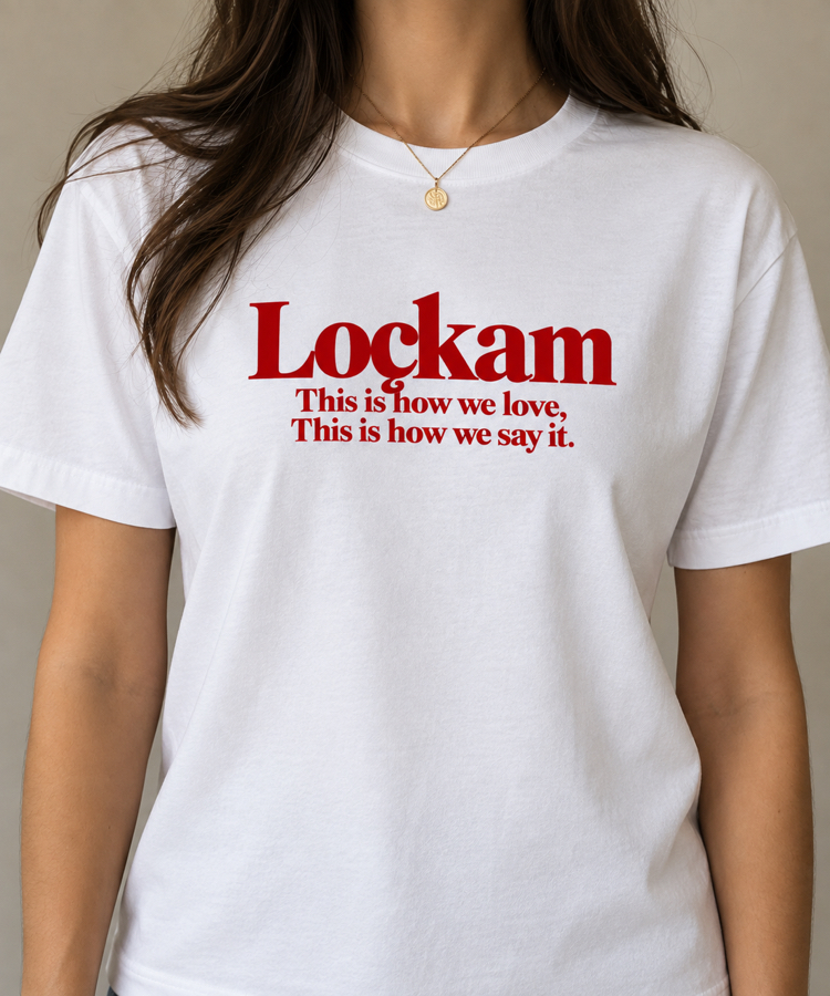 Loçkam Kırmızı Kadın T-Shirt