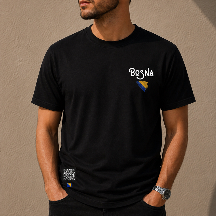 Bosna Özel Tasarım T-Shirt Erkek