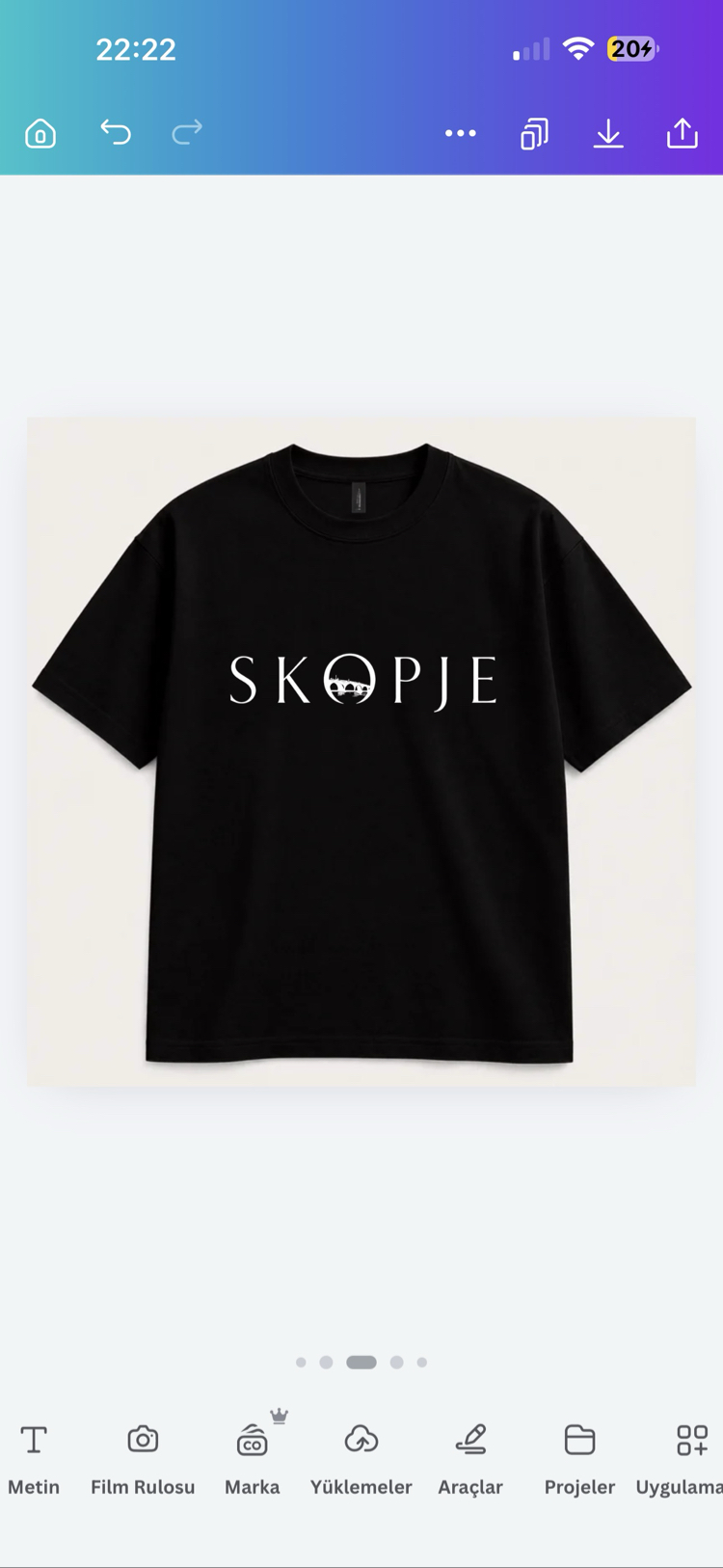 Skopje Erkek T-Shirt