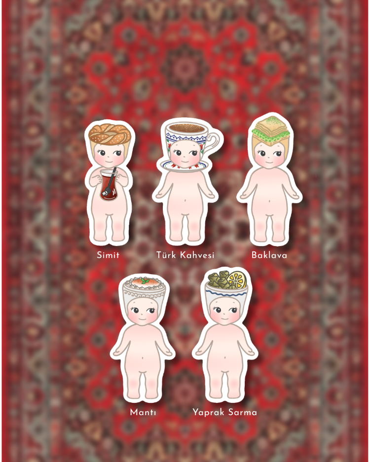 alaturka angels sticker pack