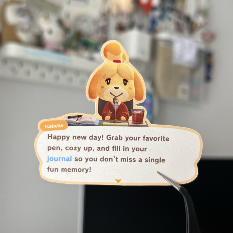 isabelle animal crossing sticker