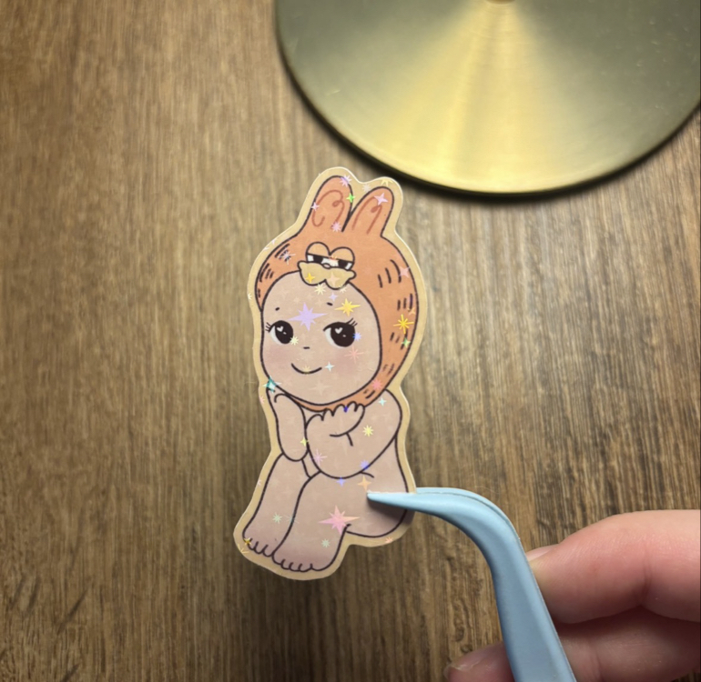 garfield sonny angel hologramlı