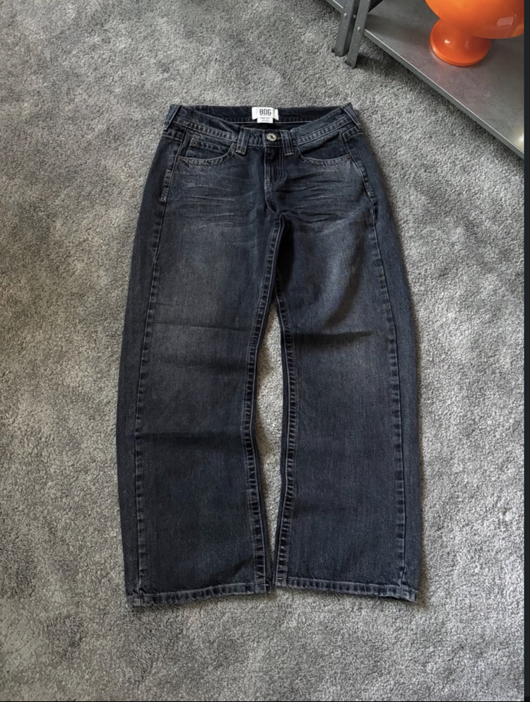BDG JEANS BOOTCUT SİYAH BAGGY PANTOLON