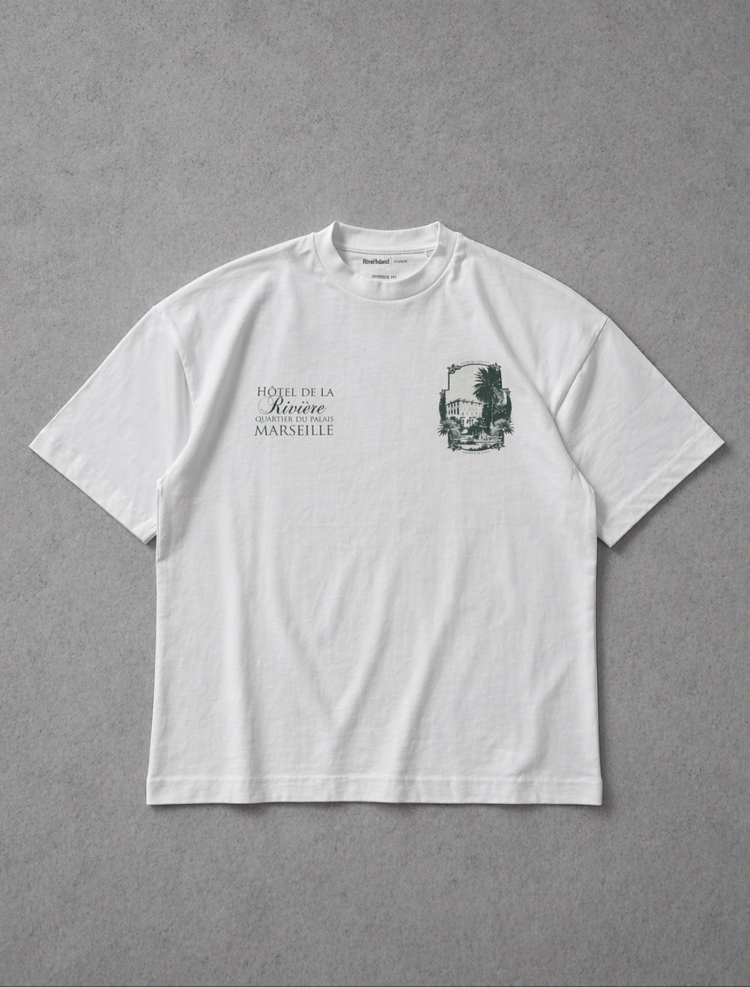 Hotel de la Rivière Oversize Tshirt