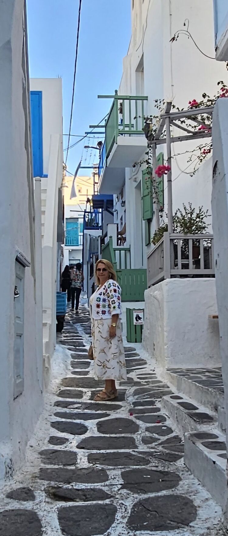 Motif yazlık örgü çeket 